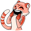 Стикер Кошачьи нежности #8 ВКонтакте