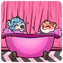 Стикер Кошачьи нежности #12 ВКонтакте