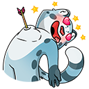 Стикер Кошачьи нежности #42 ВКонтакте