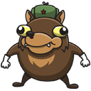 Стикер Сержант Пёс #2 ВКонтакте