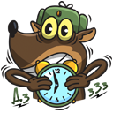 Стикер Сержант Пёс #45 ВКонтакте