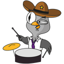 Стикер Подозрительная Сова #10 ВКонтакте