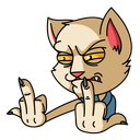 Стикер Мудакот #2 ВКонтакте