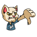 Стикер Мудакот #5 ВКонтакте