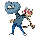 Стикер Мудакот #6 ВКонтакте