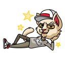 Стикер Мудакот #11 ВКонтакте