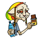 Стикер Мудакот #14 ВКонтакте