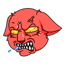 Стикер Мудакот #16 ВКонтакте