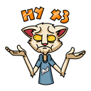 Стикер Мудакот #18 ВКонтакте