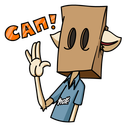 Стикер Мудакот #20 ВКонтакте