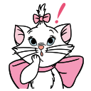 Стикер Кошечка Мари #11 ВКонтакте