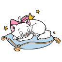 Стикер Кошечка Мари #19 ВКонтакте