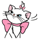 Стикер Кошечка Мари #21 ВКонтакте