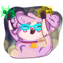 Стикер Хлоя #6 ВКонтакте