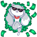 Стикер Нура #47 ВКонтакте