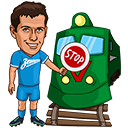 Стыкер «Зеніт» #14 УКантакце