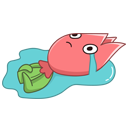 Стикер Тюльпанчик #15 ВКонтакте