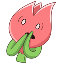 Стикер Тюльпанчик #38 ВКонтакте