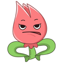 Стикер Тюльпанчик #39 ВКонтакте