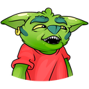 Стикер Троллян #6 ВКонтакте