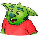 Стикер Троллян #14 ВКонтакте