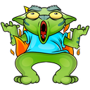 Стикер Троллян #27 ВКонтакте