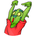 Стикер Троллян #29 ВКонтакте