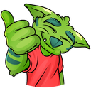 Стикер Троллян #34 ВКонтакте