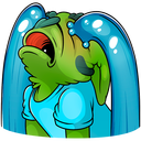 Стикер Троллян #35 ВКонтакте