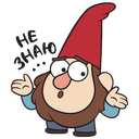 Стикер Гномы Гравити фолз #17 ВКонтакте