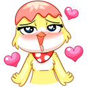 Стикер Ириска #9 ВКонтакте