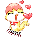 Стикер Ириска #10 ВКонтакте