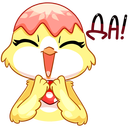 Стикер Ириска #18 ВКонтакте