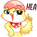 Стикер Ириска #20 ВКонтакте