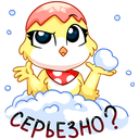 Стикер Ириска #31 ВКонтакте