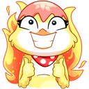 Стикер Ириска #34 ВКонтакте