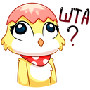 Стикер Ириска #38 ВКонтакте