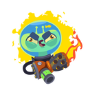 Стикер Пришелец Гриша #21 ВКонтакте