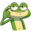 Стикер Лягуш #3 ВКонтакте