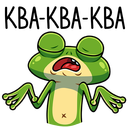 Стикер Лягуш #31 ВКонтакте