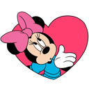 Стикер Минни Маус #4 ВКонтакте