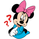 Стикер Минни Маус #6 ВКонтакте