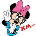 Стикер Минни Маус #7 ВКонтакте