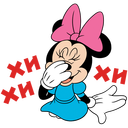 Стикер Минни Маус #16 ВКонтакте