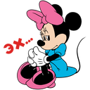 Стикер Минни Маус #22 ВКонтакте