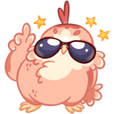 Стикер Кралечка #6 ВКонтакте