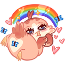 Стикер Кралечка #10 ВКонтакте