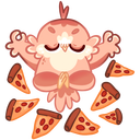 Стикер Кралечка #33 ВКонтакте