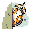 Стикер Звёздные войны #1 ВКонтакте