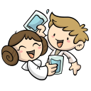 Стикер Звёздные войны #21 ВКонтакте